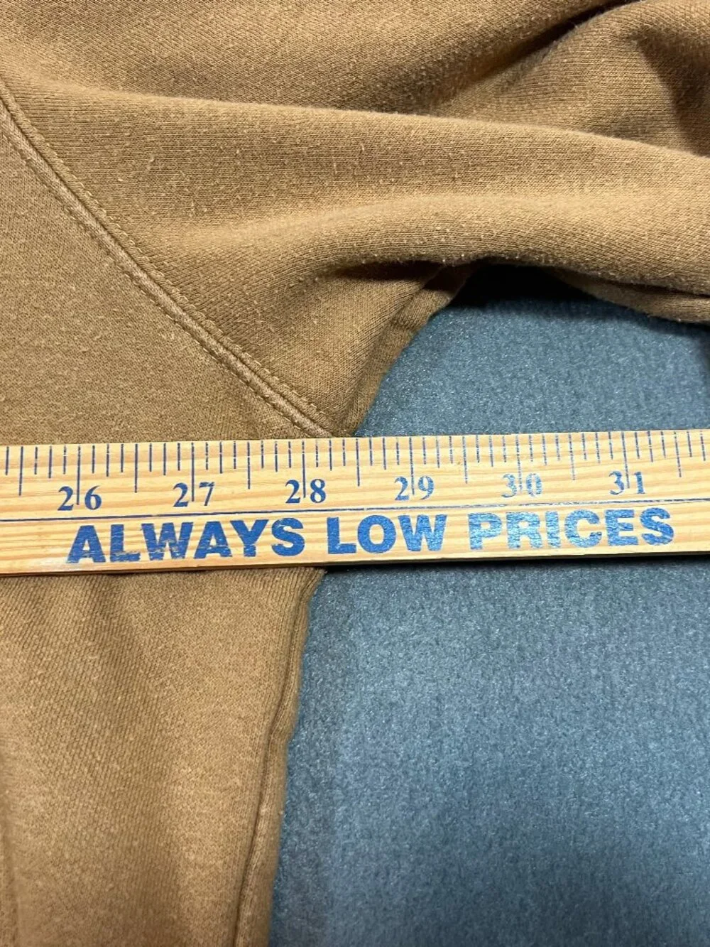 The North Face Full Zip Fleece Hoodie Gold / Mustard Yellow | XXL
